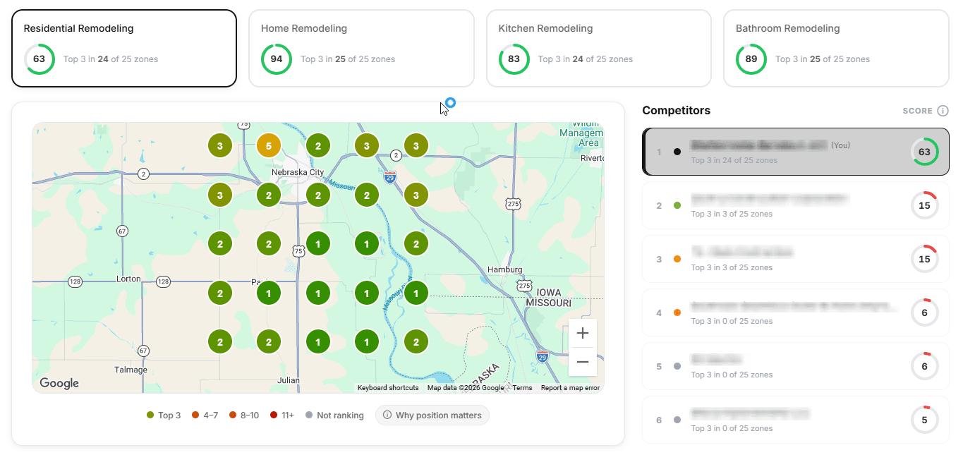 Sample Local Map Assessment report